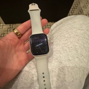 Apple Smartwatch with Gray Band